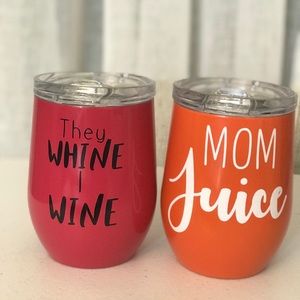 2 pack wine tumbler